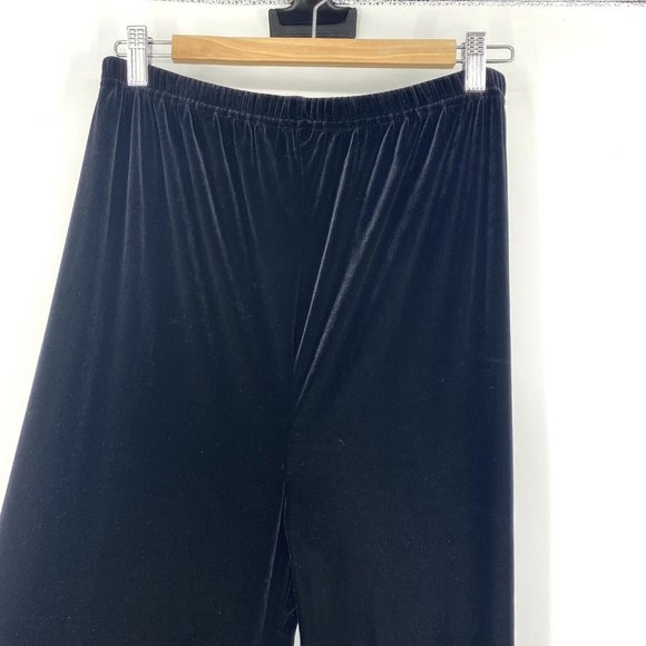 Vintage Baby & Me Black Velvet Two Piece Maternity Set Womens Sz Medium - Picture 8 of 9